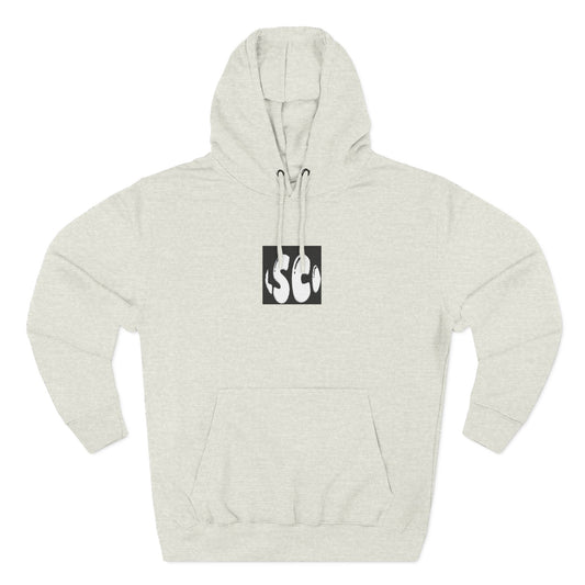Minimal 'LSCO' Logo Hoodie - Fleece Pullover